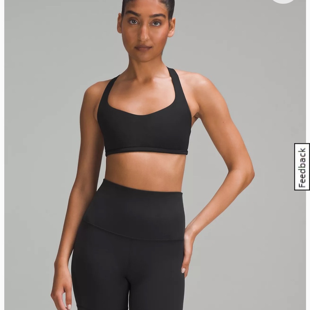Black free to be wild bra